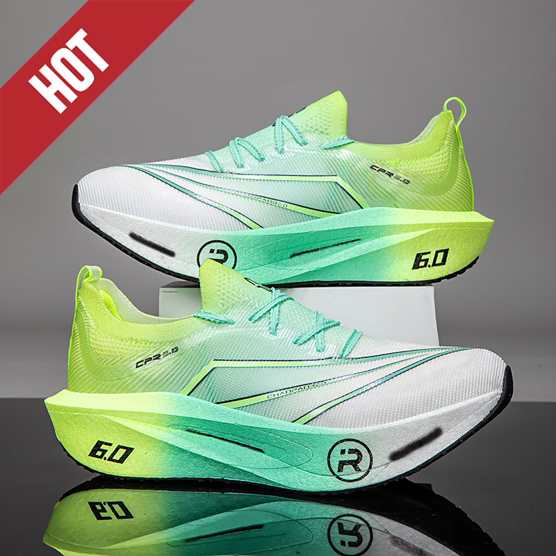 Breathable Mesh Athletic Shoes - Running Shoes Carbon Board Air Cushion