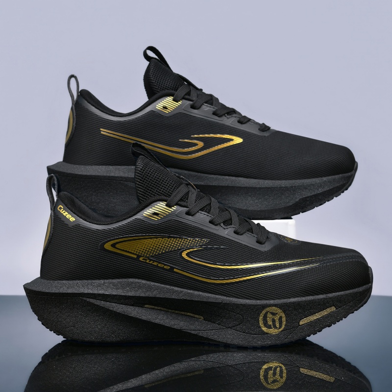 Men Running Shoes Carbon Board - đánh giá và giá Breathable Mesh Athletic Shoes