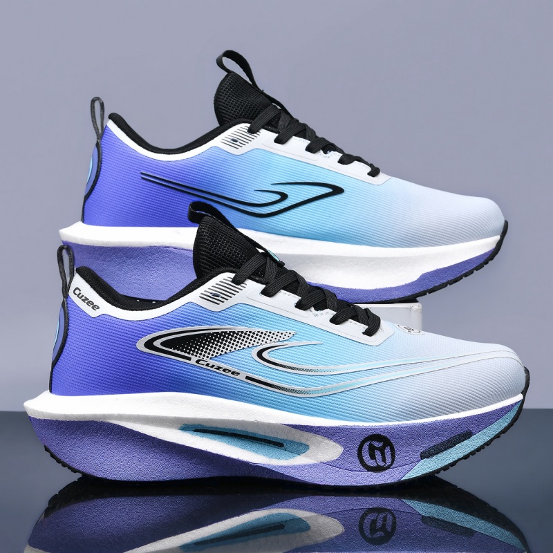 Men Running Shoes Carbon Board - đánh giá và giá Breathable Mesh Athletic Shoes