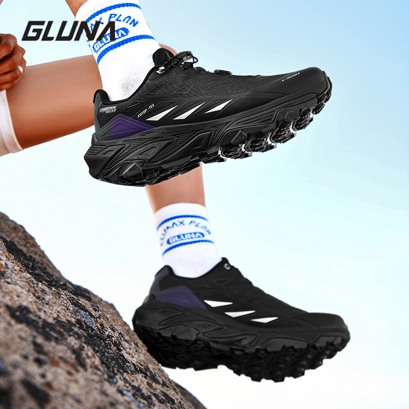 GLUNA Full Waterproof Trail Ru - đánh giá và giá Anti Slip Trail Running Sneakers