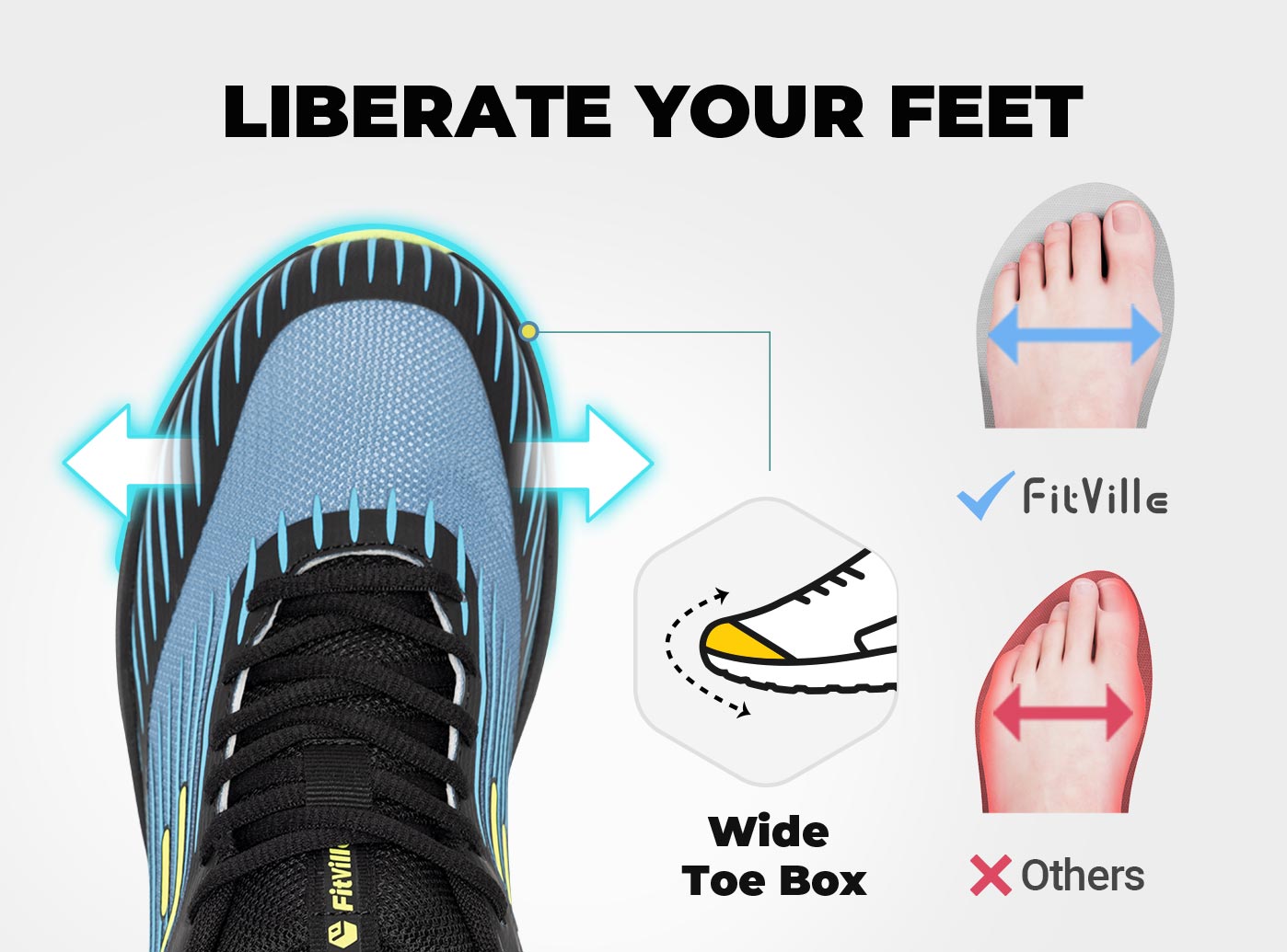 FitVille Men's Trail Running S - đánh giá và giá Anti Slip Trail Running Sneakers
