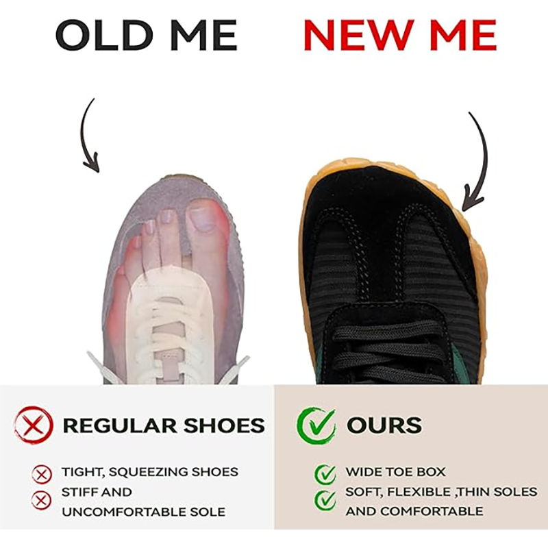 Hike Barefoot Shoes Sneakers f - đánh giá và giá Wide Toe Box Running Sneakers