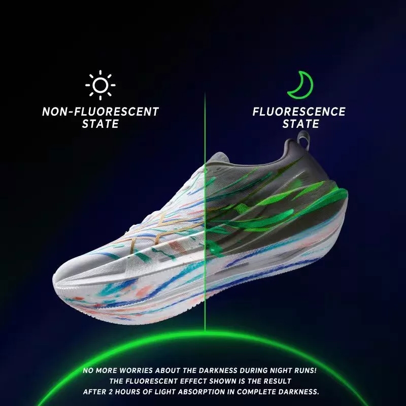 XTEP 2000km 5.0 New Colors Run - đánh giá và giá Reflective Night Running Shoes