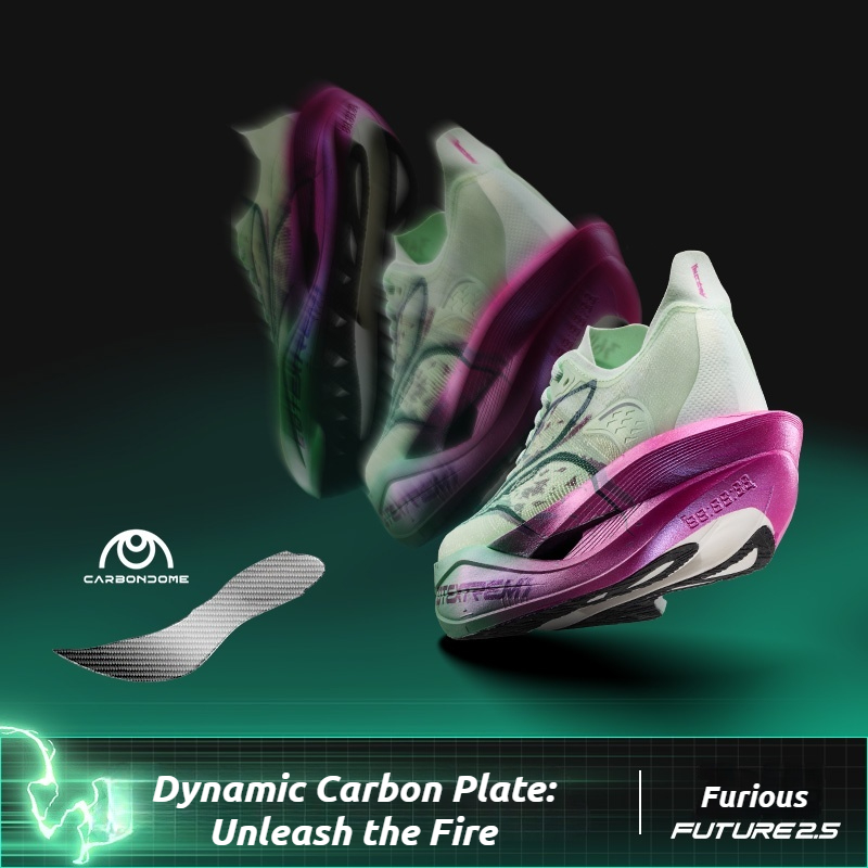 361 Degrees Furious Future 2.5 - đánh giá và giá Carbon Plate Marathon Racing Shoes
